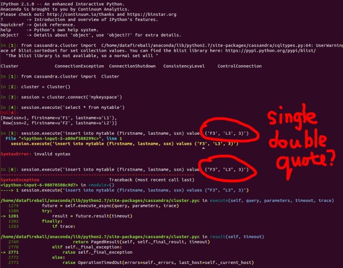 cassandra_pythonquotes